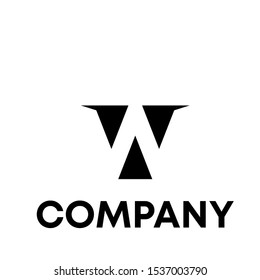 Letter W Modern Logo Design Template sign vector