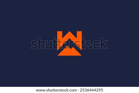 letter w mountain logo icon design vector design template inspiration