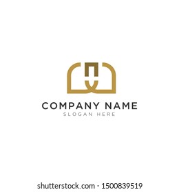 Letter W and N abstract Logo Template Design Vector, Emblem, Design Concept, Creative Symbol, Icon