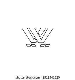 Letter W New Logo Vector