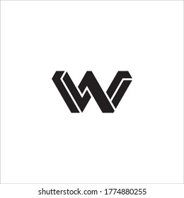 the letter W and the number 1 in the middle of the logo