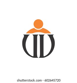 letter w with people logo 