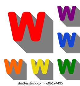 Clean Vector Color 3d Set Vector Stock Vector (Royalty Free) 170079161