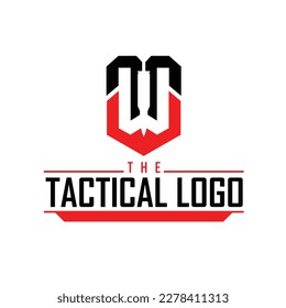 Letter W Tactical Logo Template has been designed for everyone.