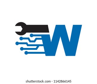 Letter W Template Design Vector, Emblem, Concept Design, Creative Symbol, Icon