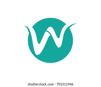 Letter w vector icons such logos
