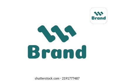 Letter W Vector Logo Template