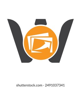 Letter W vector logo template, Colorful Letter W logo, Financial Company Logo, Financial Institute Advisors Logo Design Template Vector Icon