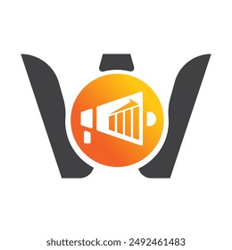 Letter W vector logo template, Colorful Letter W logo, Financial Company Logo, Financial Institute Advisors Logo Design Template Vector Icon