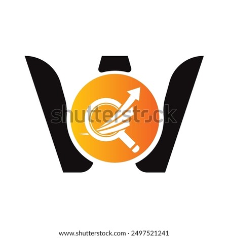 Letter W vector logo template, Colorful Letter W logo, Financial Company Logo, Financial Institute Advisors Logo Design Template Vector Icon