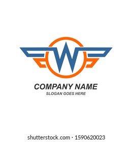 w wings logo images stock photos vectors shutterstock https www shutterstock com image vector letter w wing logo design 1590620023