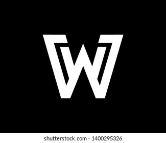 Letter W or  WW Logo Template, Icon, Symbol