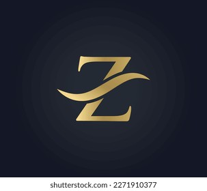 logotipo de señal de onda de letra A