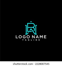 letter WB or bw luxury initial abstract monogram modern elegance logo design inspiration