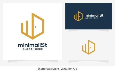 Letra WD iniciales en forma de cubo con diagrama de gráfico ideas de diseño de logotipo. Plantilla de iconos basada en Vector creativo.	
