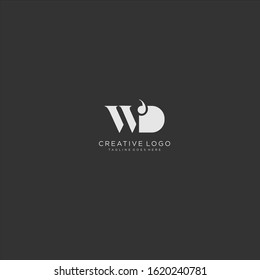 Letter WD Letter mark logo Inspiration