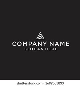 Diseños de iconos vectoriales del logotipo DE