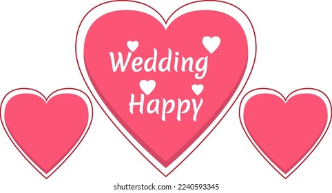 Letter Wedding Transparent Vector HD
