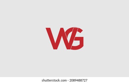 Letter WG Original monogramicon design