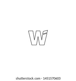 Letter WI New Logo Vector