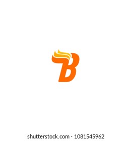 Letter Wings Logo Design Template. Can be adapt to Corporate identity, logo, icon, symbol and brand identity.