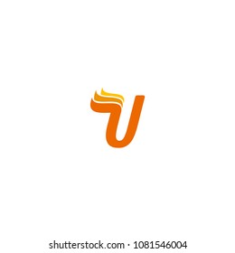 Letter Wings Logo Design Template. Can be adapt to Corporate identity, logo, icon, symbol and brand identity.