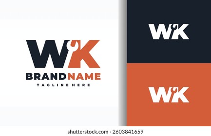 the letter WK wrench logo