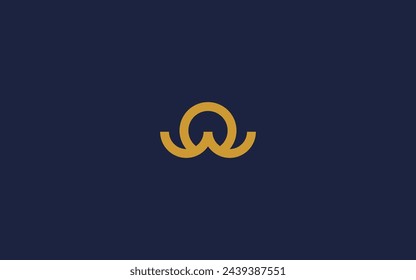 letter wo logo icon design vector design template inspiration