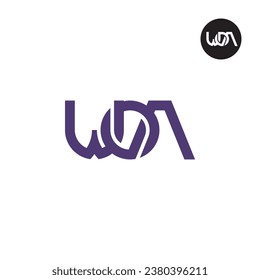 Letter WOA Monogram Logo Design