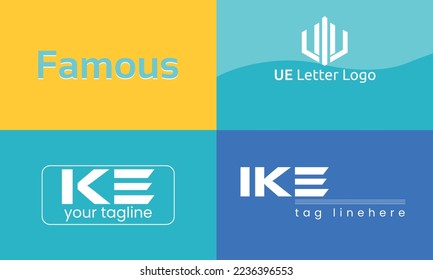 Letter and Word Mark Logo Template