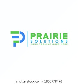 Letter or word P sans serif Font with chart image graphic icon logo design abstract concept vector stock. Can be used as a symbol related to initial or trading