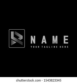 letter or word R font in a black color image graphic icon logo design abstract concept vector stock. Can be used as a symbol associated with initial or monogram