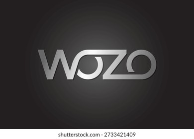 letter WOZO logo monogram unique