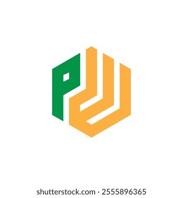 letter WP PW logo design vector template. Letter PW logo design template vector illustration, pw icon symbol, pw vector, wp logo, wp icon, wp symbol design vector template for any business.