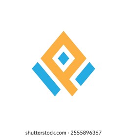 letter WP PW logo design vector template. Letter PW logo design template vector illustration, pw icon symbol, pw vector, wp logo, wp icon, wp symbol design vector template for any business.