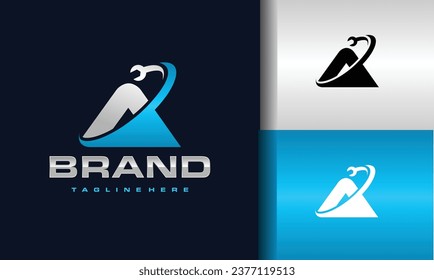 letter A wrench circle logo