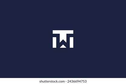 letter wt or tw logo icon design vector design template inspiration