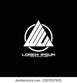 Logo-Design von Letter WU