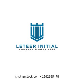 Letter WW Initial icon / logo design Monogram inspiration. - vector