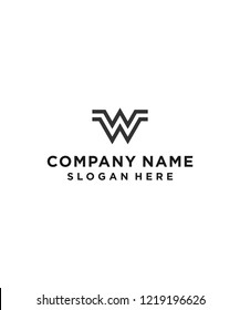vectores de logotipo WW
