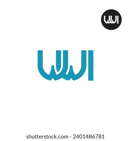 Letter WWI Monogram Logo Design