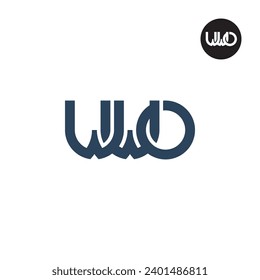 Letter WWO Monogram Logo Design