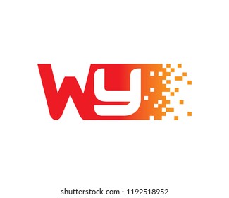 Letter WY Template Design Vector, Emblem, Concept Design, Creative Symbol, Icon