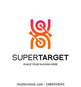 Letter X or alphabet with arrow vector logo. Suitable for marketing and business.