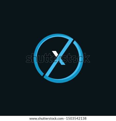 Letter X Circular Innovation Creative Modern Logo