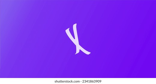 Letter X concept, typography logo concept, monogram logo and initials letter logo, modern and simple