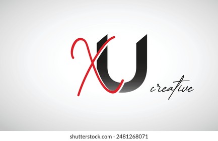 Letra X Diseño de logotipo limpio creativo