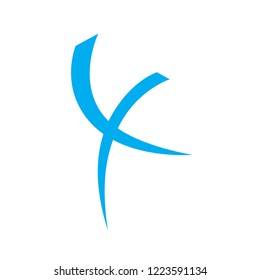 letter X design logo vector isolated