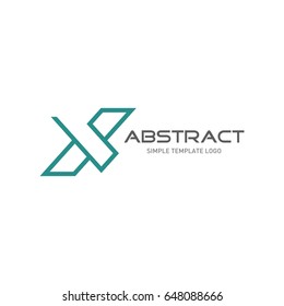 letter x font logo design isolated on white background for business visual identity