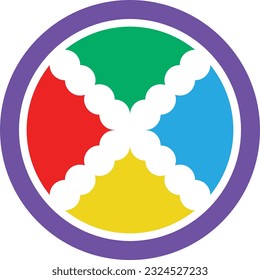 Letra X - tipografía del logotipo de letra